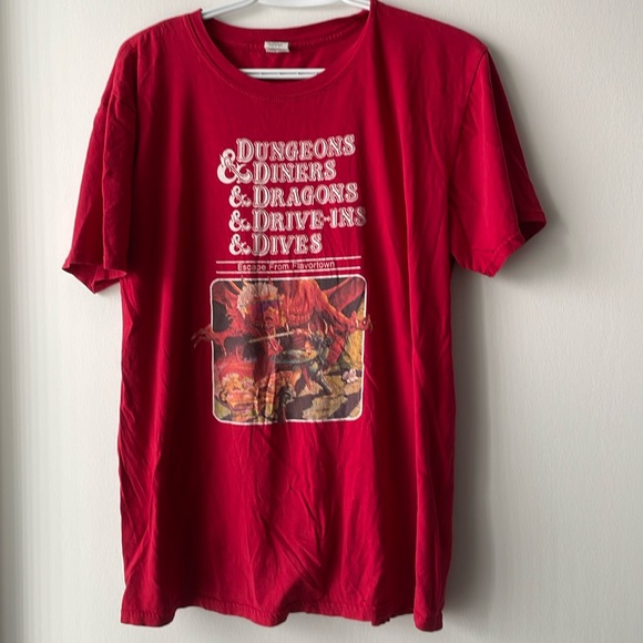 Funny Dungeons & Dragons x Guy Fiari Shirt - Picture 2 of 3